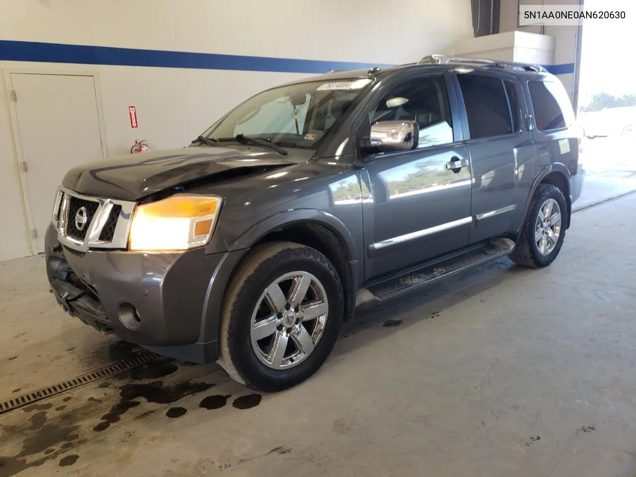 2010 Nissan Armada Platinum VIN: 5N1AA0NE0AN620630 Lot: 75614004