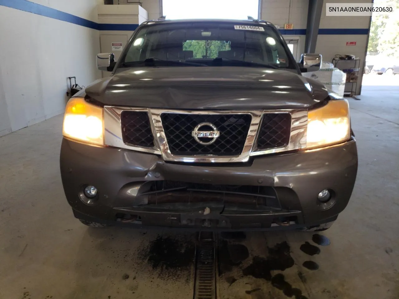 2010 Nissan Armada Platinum VIN: 5N1AA0NE0AN620630 Lot: 75614004