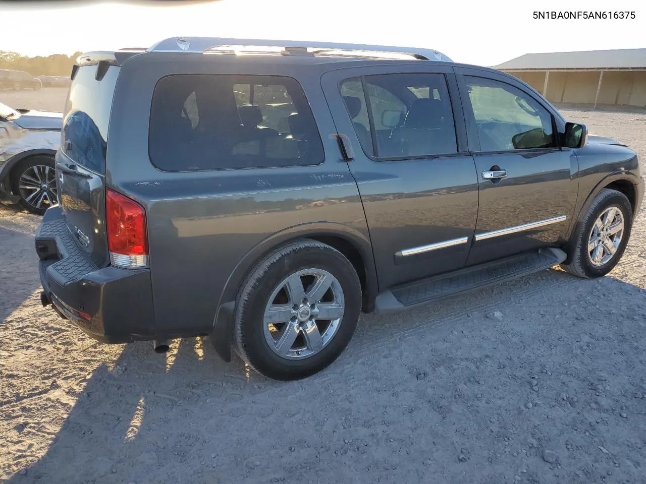 2010 Nissan Armada Platinum VIN: 5N1BA0NF5AN616375 Lot: 75682654