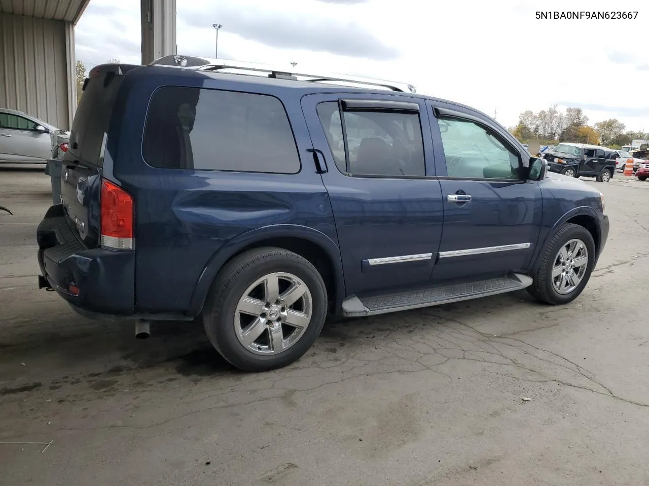 2010 Nissan Armada Platinum VIN: 5N1BA0NF9AN623667 Lot: 77761294