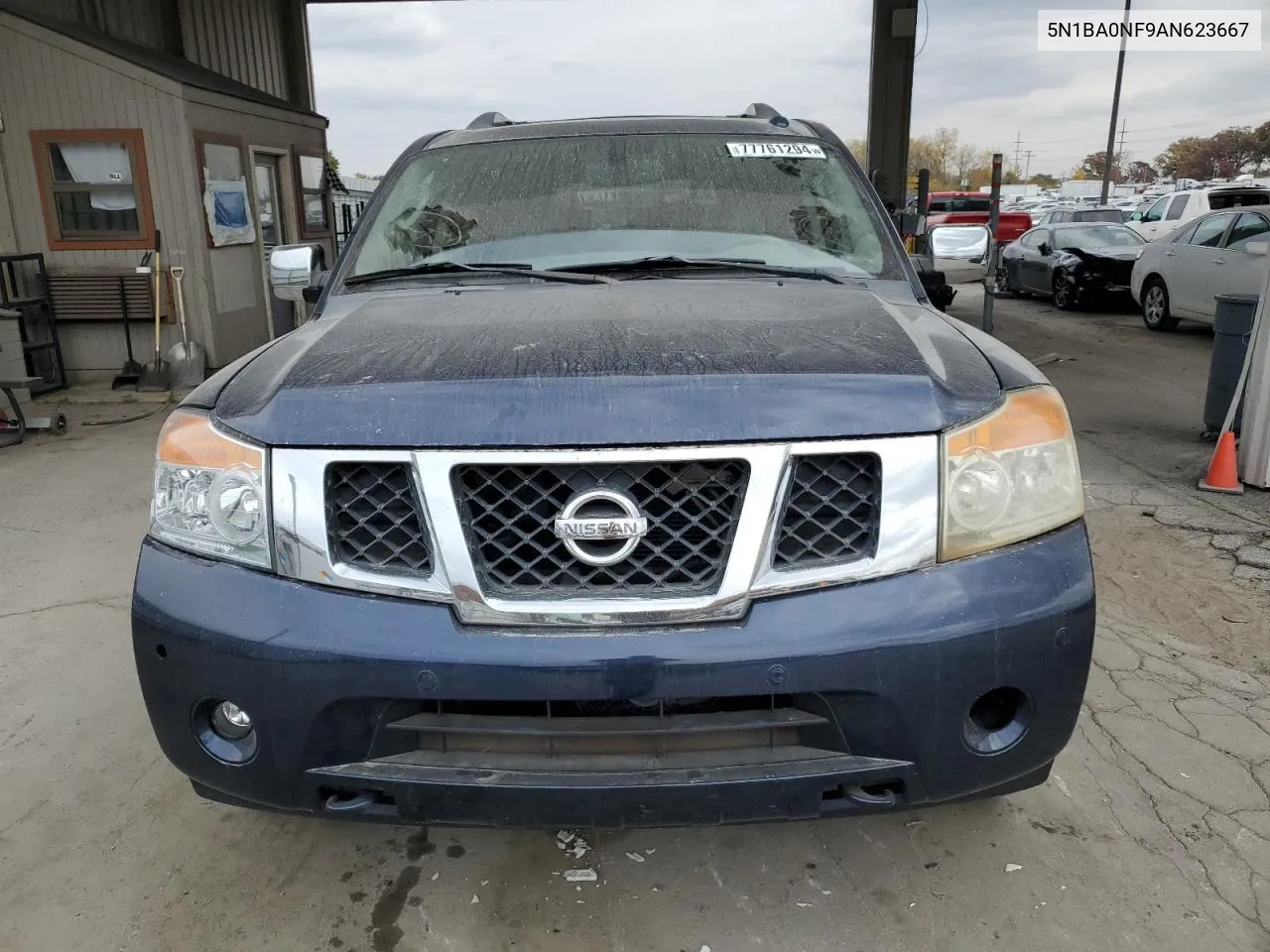 2010 Nissan Armada Platinum VIN: 5N1BA0NF9AN623667 Lot: 77761294