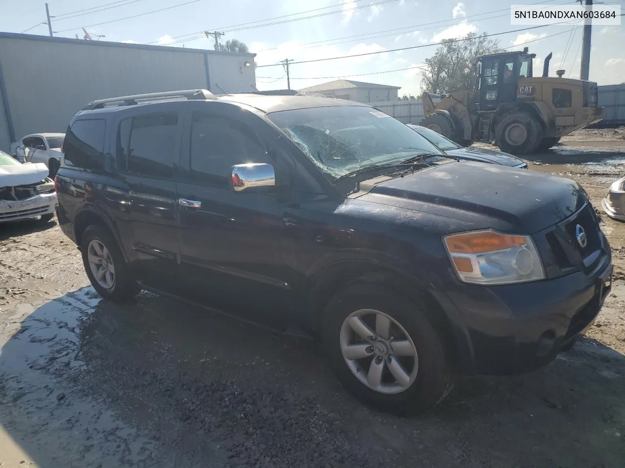 2010 Nissan Armada Se VIN: 5N1BA0NDXAN603684 Lot: 77956794