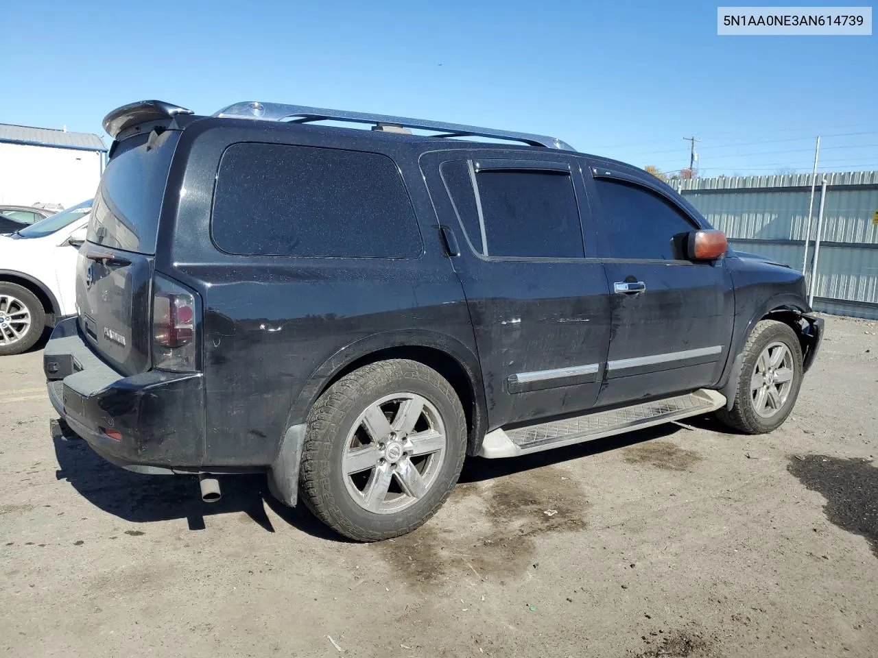 2010 Nissan Armada Platinum VIN: 5N1AA0NE3AN614739 Lot: 78022644