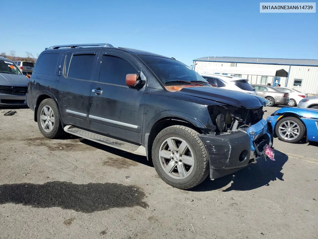 2010 Nissan Armada Platinum VIN: 5N1AA0NE3AN614739 Lot: 78022644