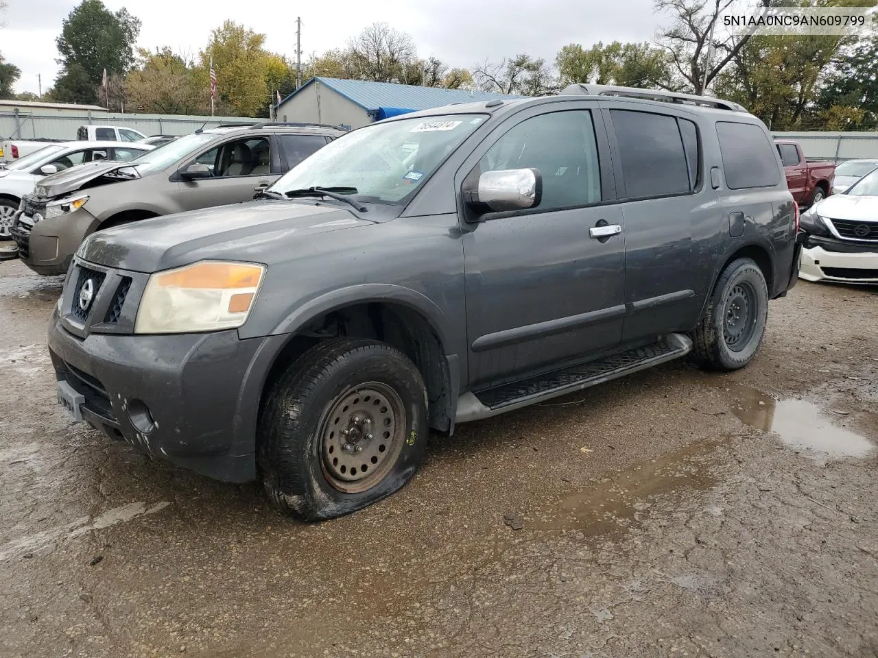 2010 Nissan Armada Se VIN: 5N1AA0NC9AN609799 Lot: 78544814