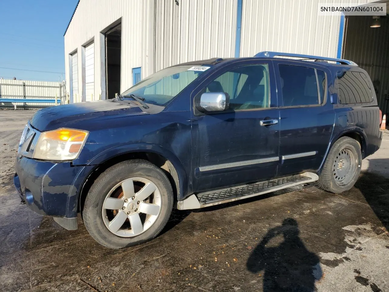 2010 Nissan Armada Se VIN: 5N1BA0ND7AN601004 Lot: 79304094