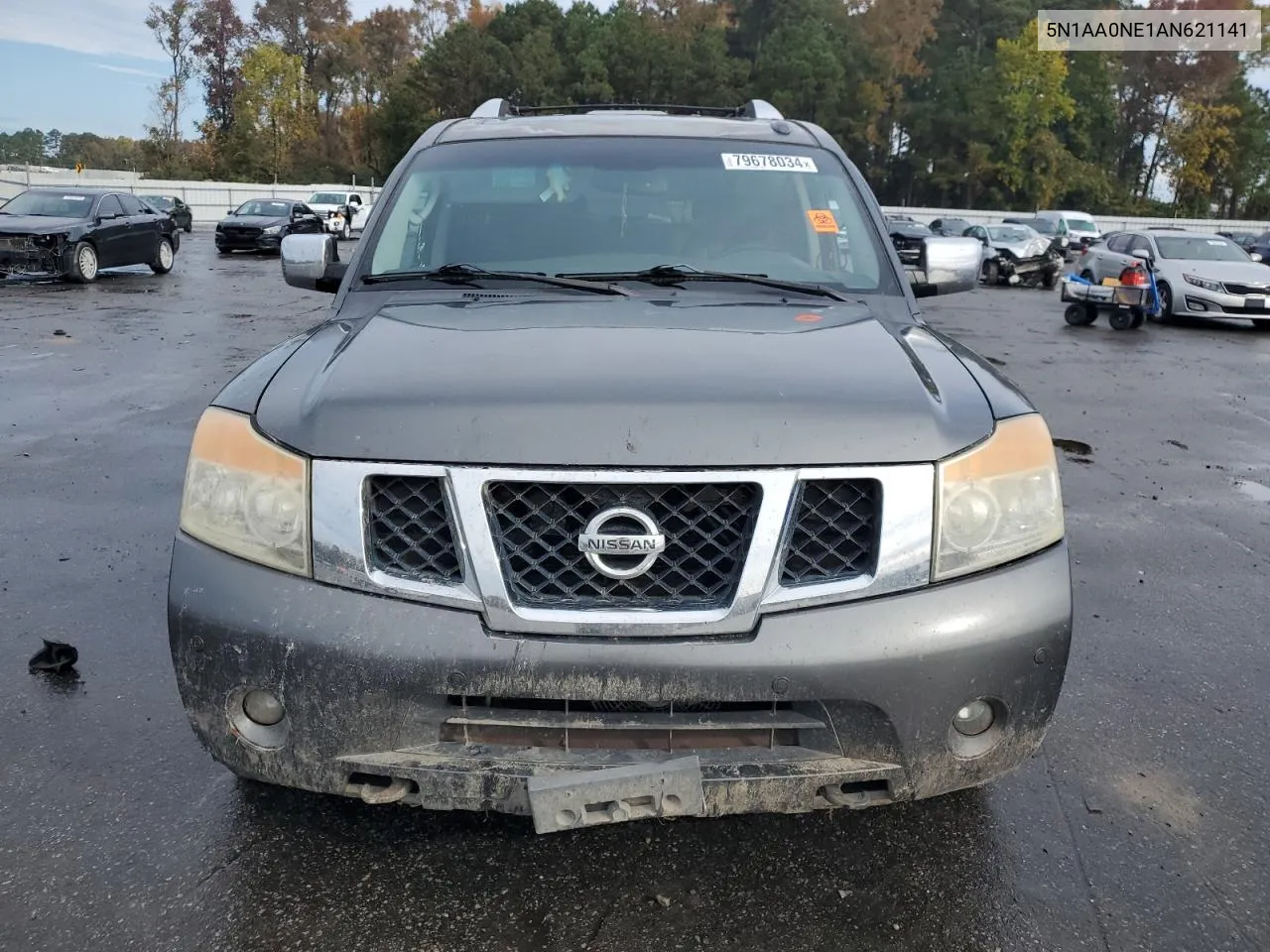 5N1AA0NE1AN621141 2010 Nissan Armada Platinum