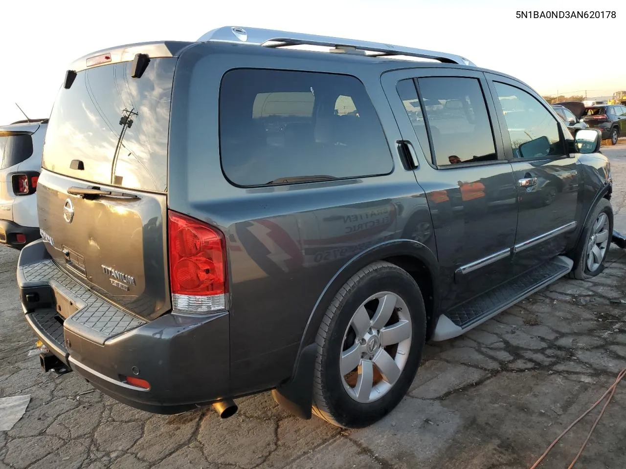 2010 Nissan Armada Se VIN: 5N1BA0ND3AN620178 Lot: 79871914