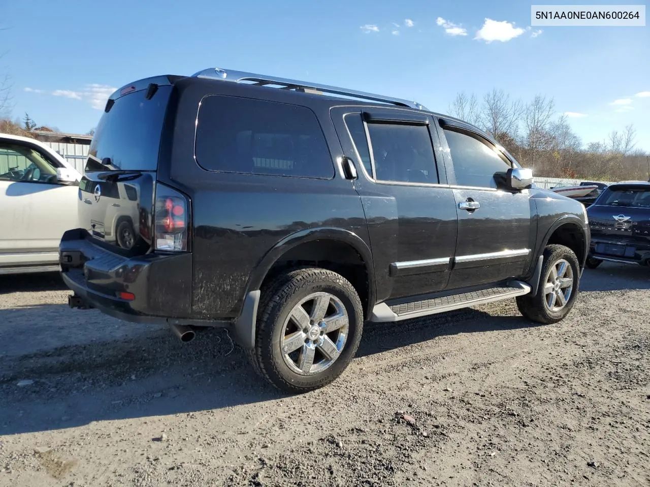 2010 Nissan Armada Platinum VIN: 5N1AA0NE0AN600264 Lot: 79986774