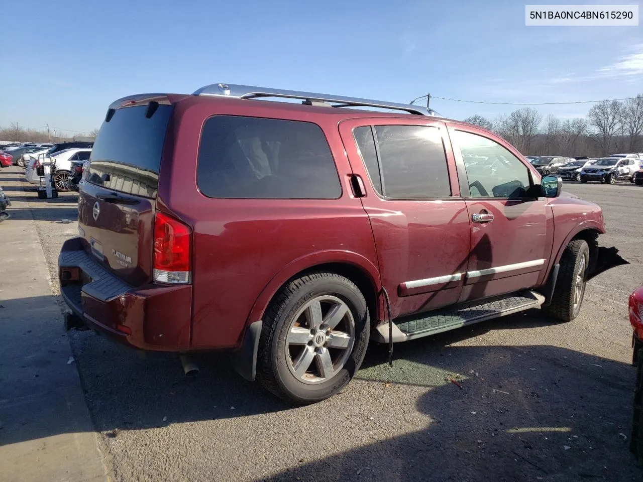 2011 Nissan Armada Sv VIN: 5N1BA0NC4BN615290 Lot: 47463043