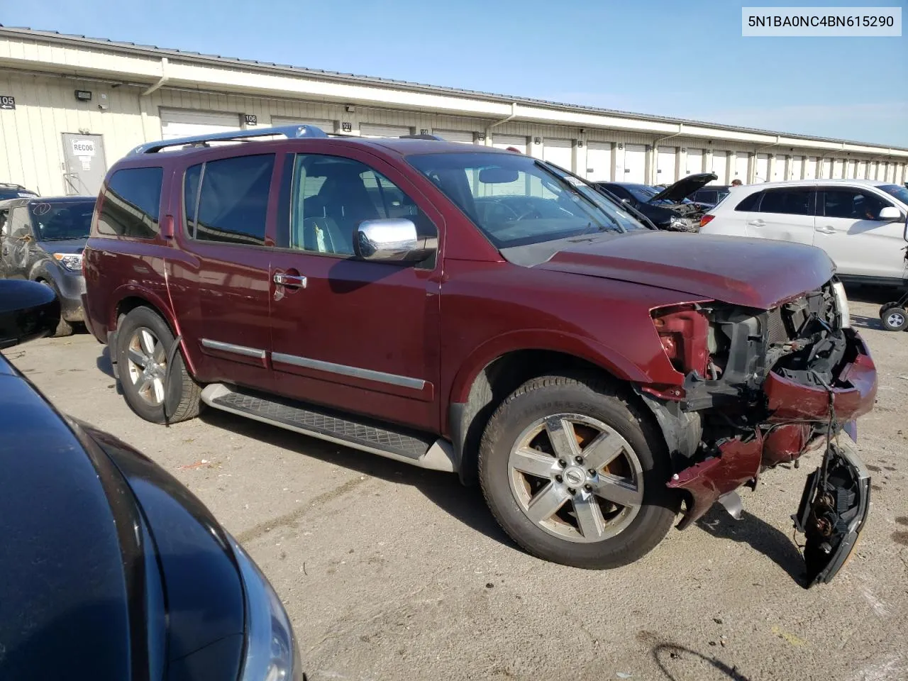 2011 Nissan Armada Sv VIN: 5N1BA0NC4BN615290 Lot: 47463043