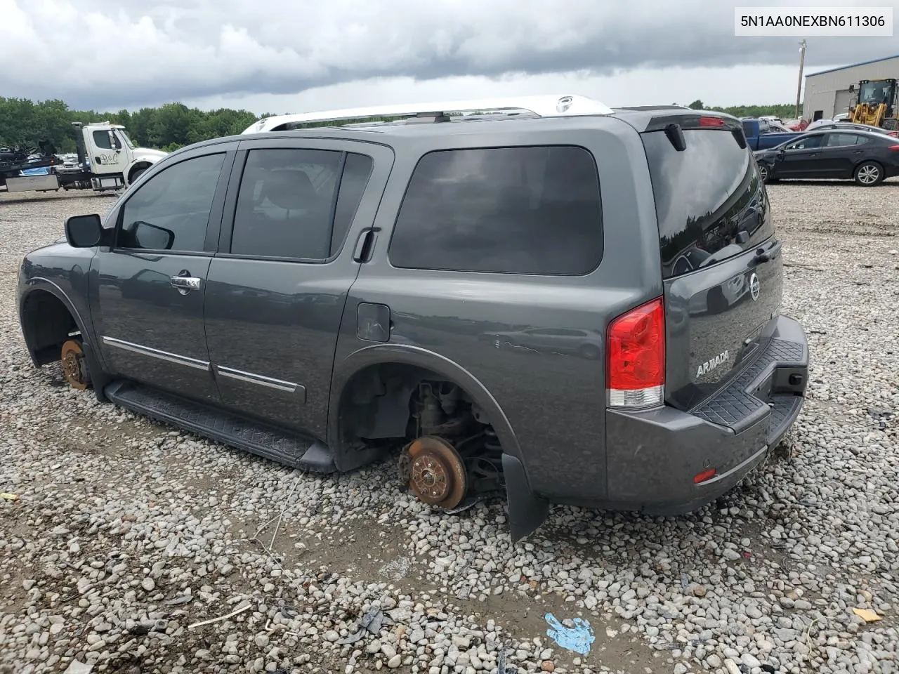 2011 Nissan Armada Platinum VIN: 5N1AA0NEXBN611306 Lot: 63979854