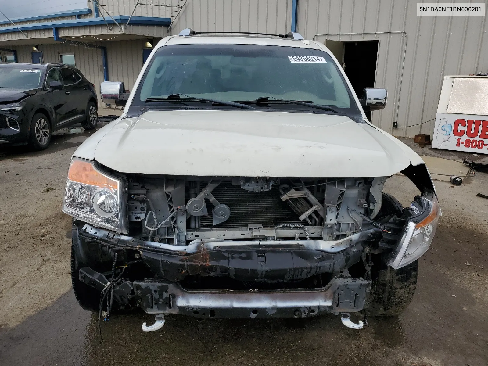 5N1BA0NE1BN600201 2011 Nissan Armada Platinum