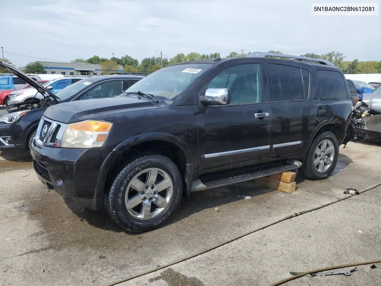 2011 Nissan Armada Sv VIN: 5N1BA0NC2BN612081 Lot: 67463634