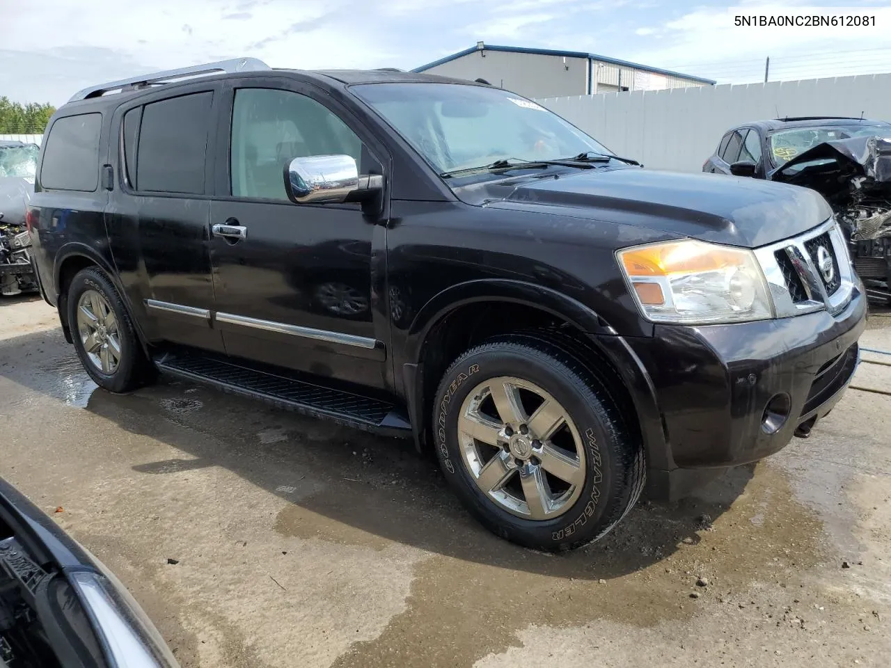 2011 Nissan Armada Sv VIN: 5N1BA0NC2BN612081 Lot: 67463634