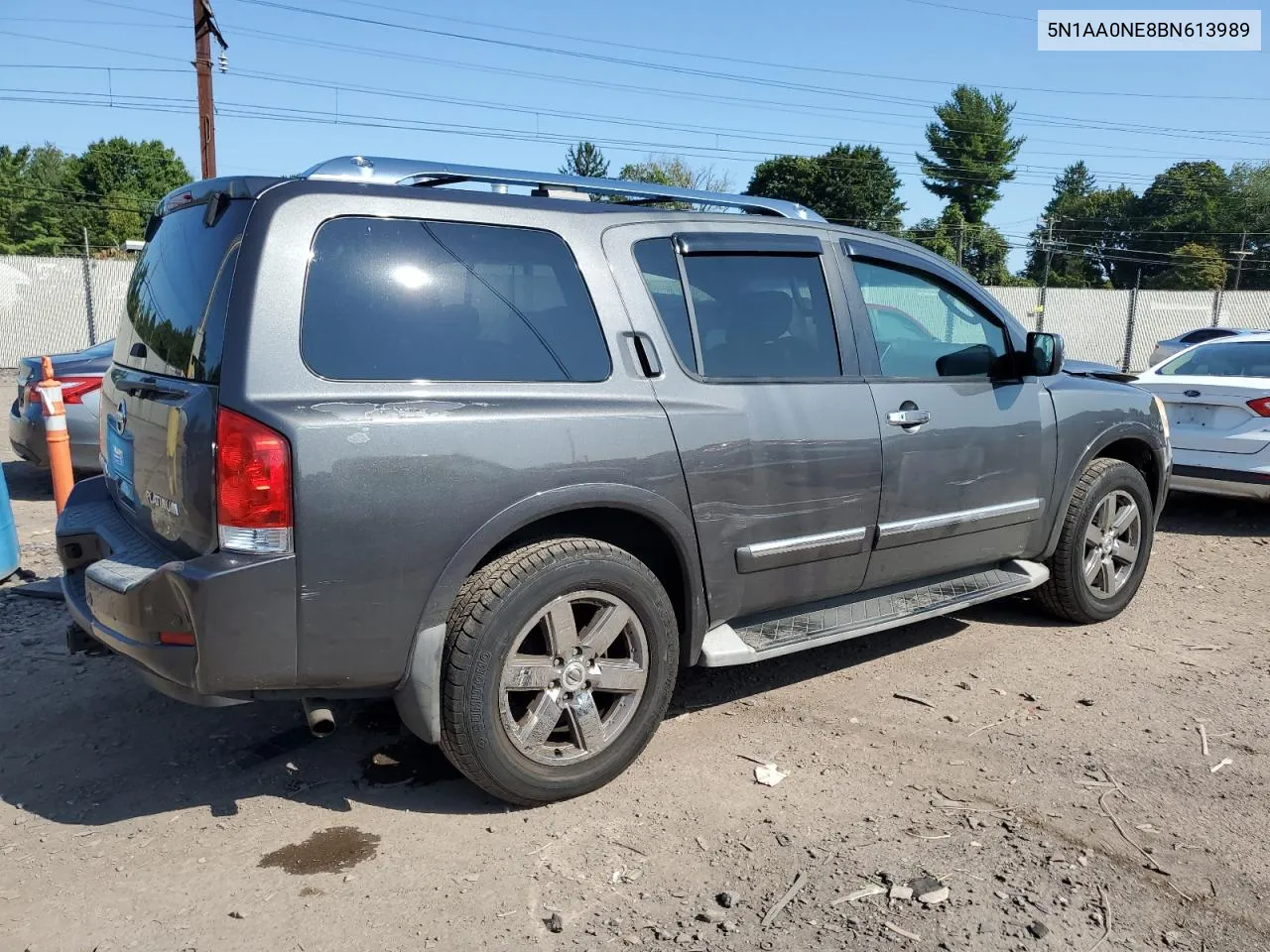 2011 Nissan Armada Platinum VIN: 5N1AA0NE8BN613989 Lot: 67753844