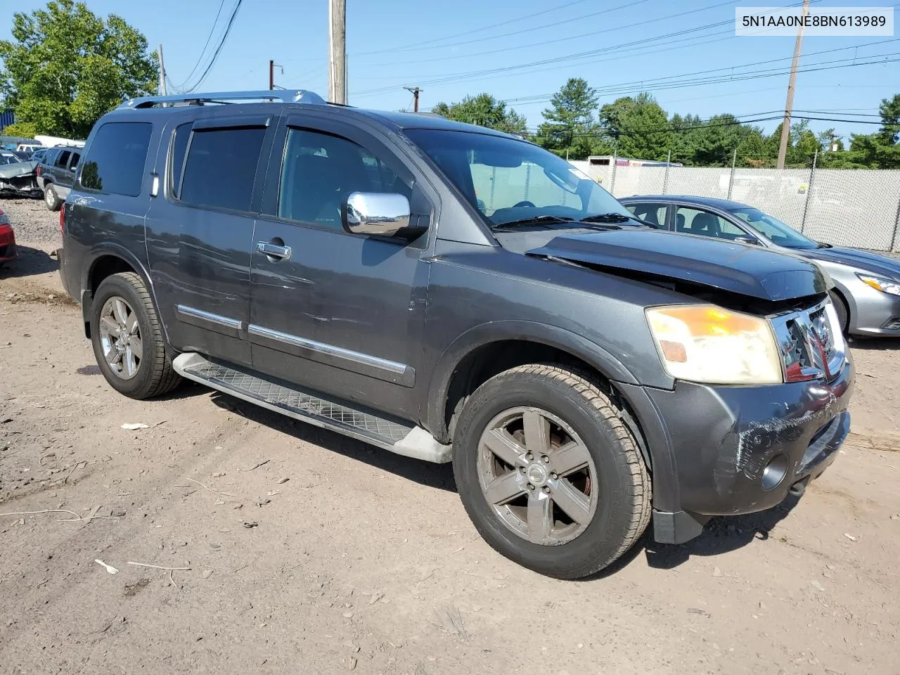 2011 Nissan Armada Platinum VIN: 5N1AA0NE8BN613989 Lot: 67753844