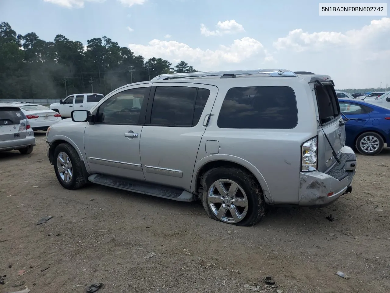 5N1BA0NF0BN602742 2011 Nissan Armada Platinum