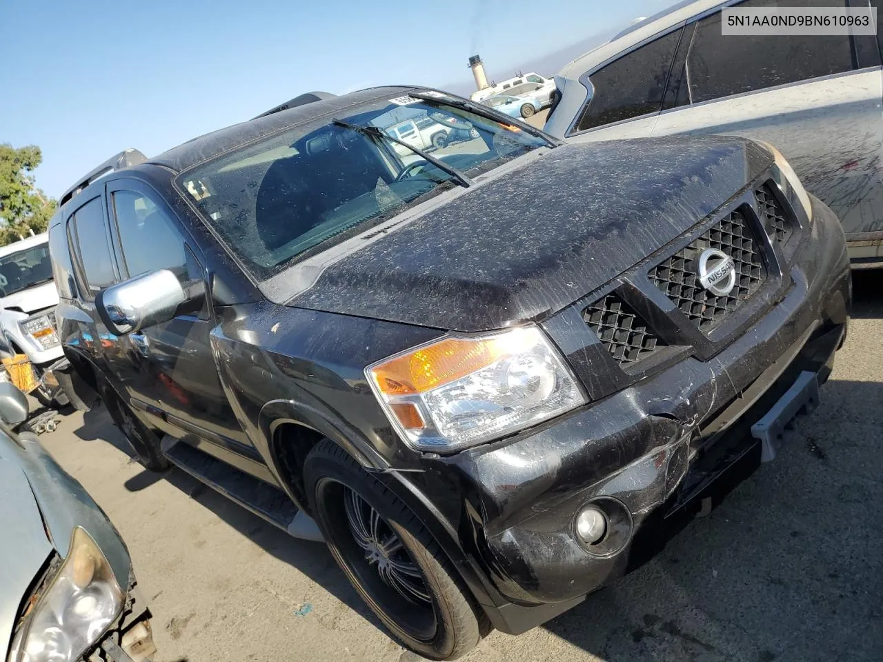 2011 Nissan Armada Sv VIN: 5N1AA0ND9BN610963 Lot: 68462394