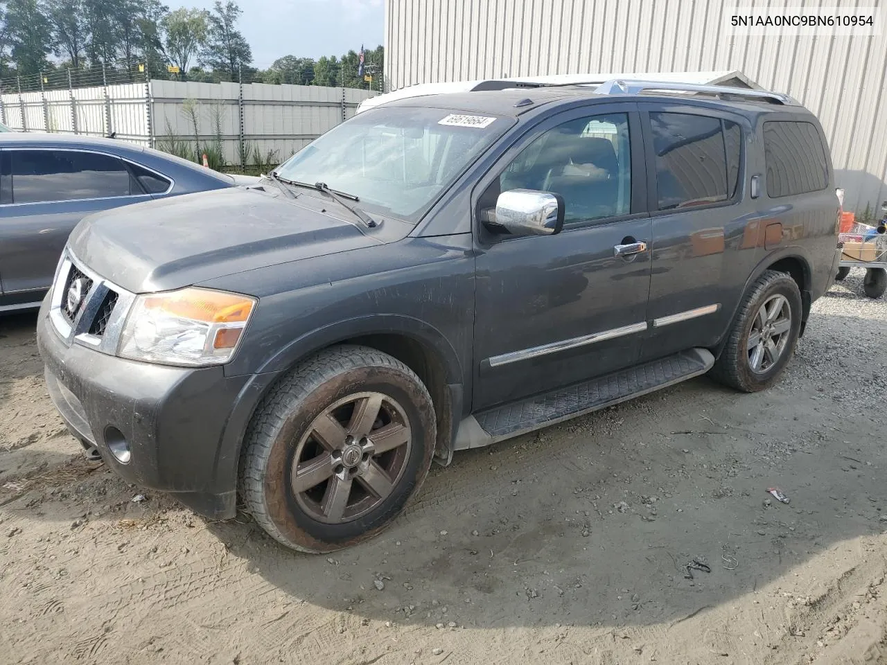 2011 Nissan Armada Sv VIN: 5N1AA0NC9BN610954 Lot: 69619664