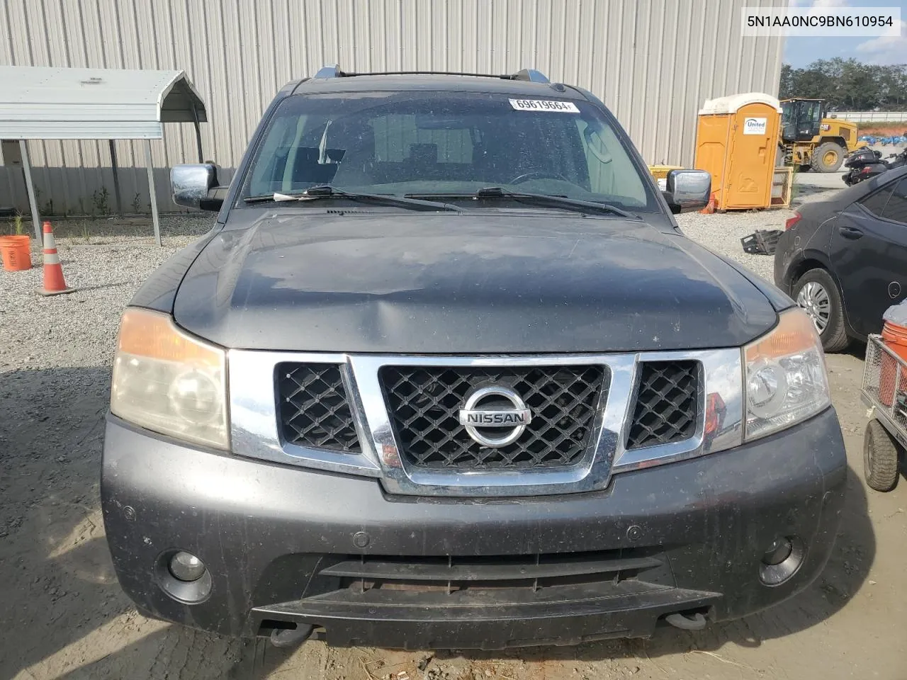 2011 Nissan Armada Sv VIN: 5N1AA0NC9BN610954 Lot: 69619664