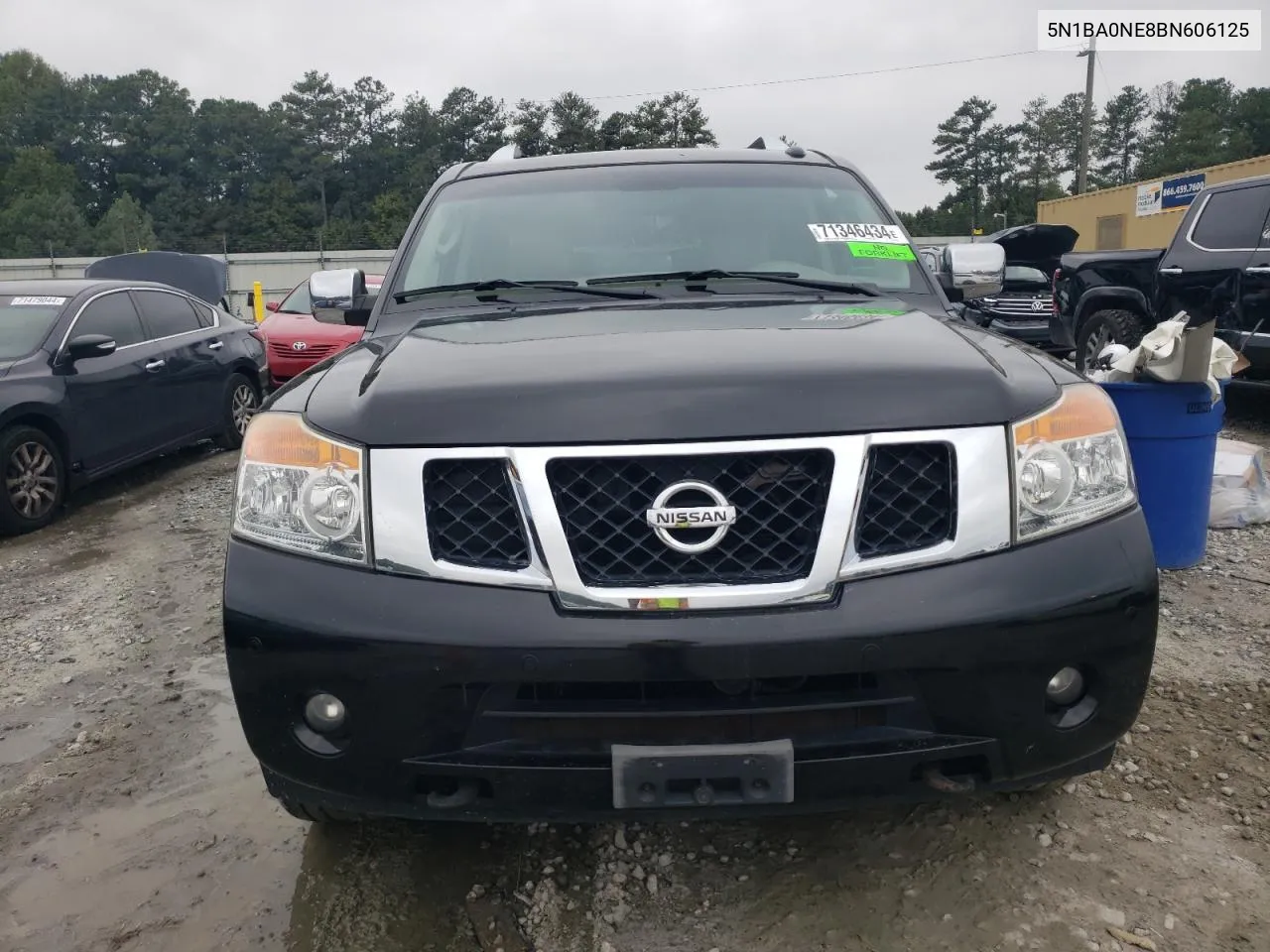 5N1BA0NE8BN606125 2011 Nissan Armada Platinum