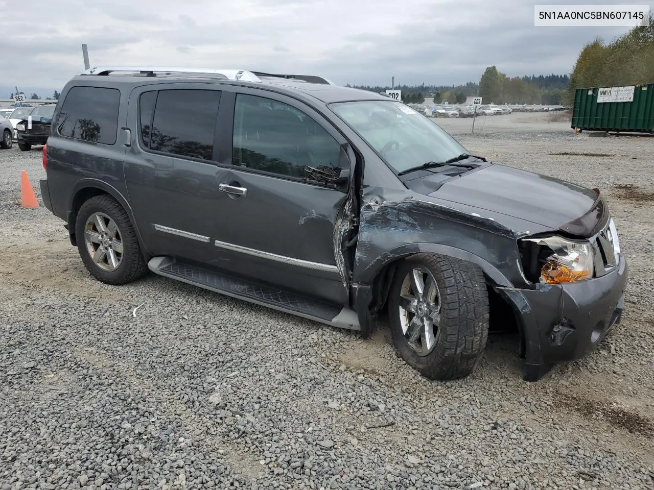 2011 Nissan Armada Sv VIN: 5N1AA0NC5BN607145 Lot: 71681024