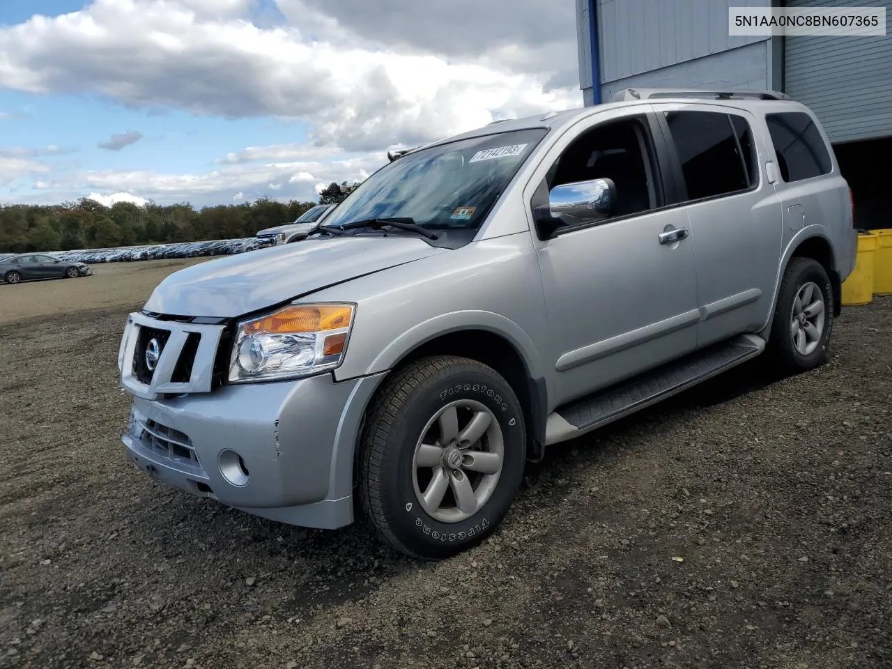 2011 Nissan Armada Sv VIN: 5N1AA0NC8BN607365 Lot: 72142193