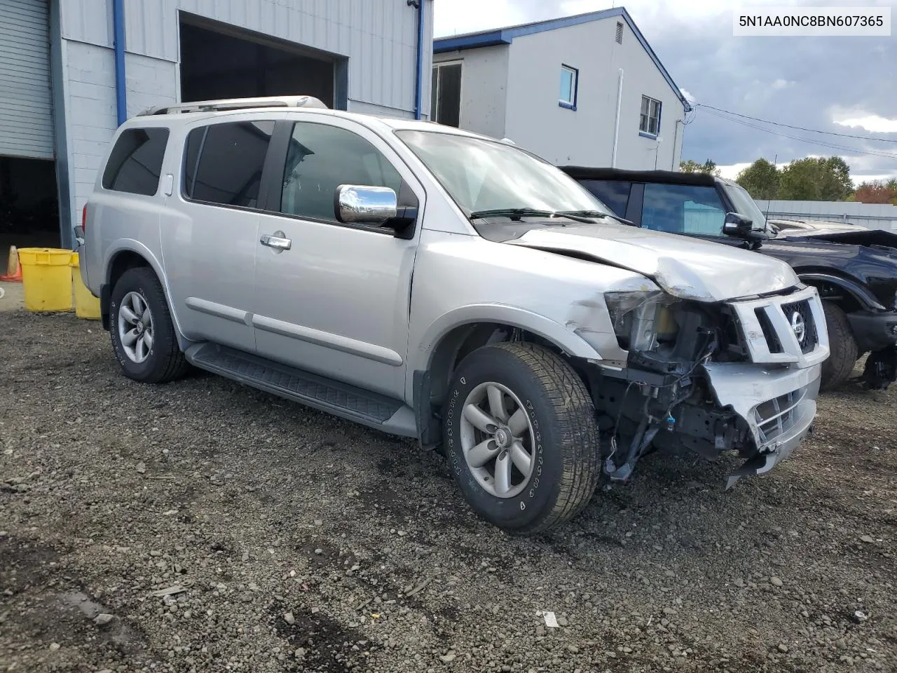 2011 Nissan Armada Sv VIN: 5N1AA0NC8BN607365 Lot: 72142193