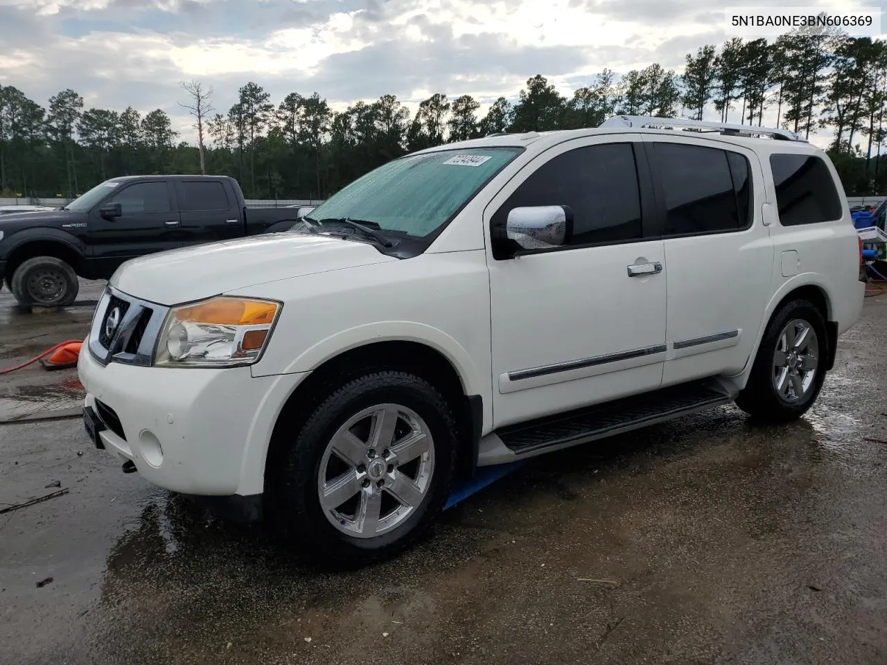 2011 Nissan Armada Platinum VIN: 5N1BA0NE3BN606369 Lot: 72243944