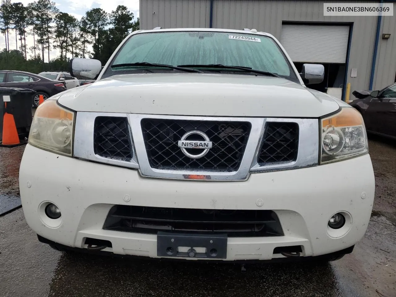 2011 Nissan Armada Platinum VIN: 5N1BA0NE3BN606369 Lot: 72243944