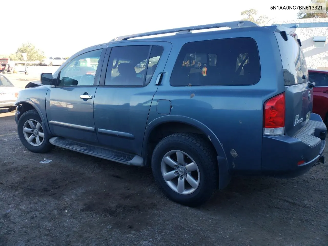 2011 Nissan Armada Sv VIN: 5N1AA0NC7BN613321 Lot: 72810924