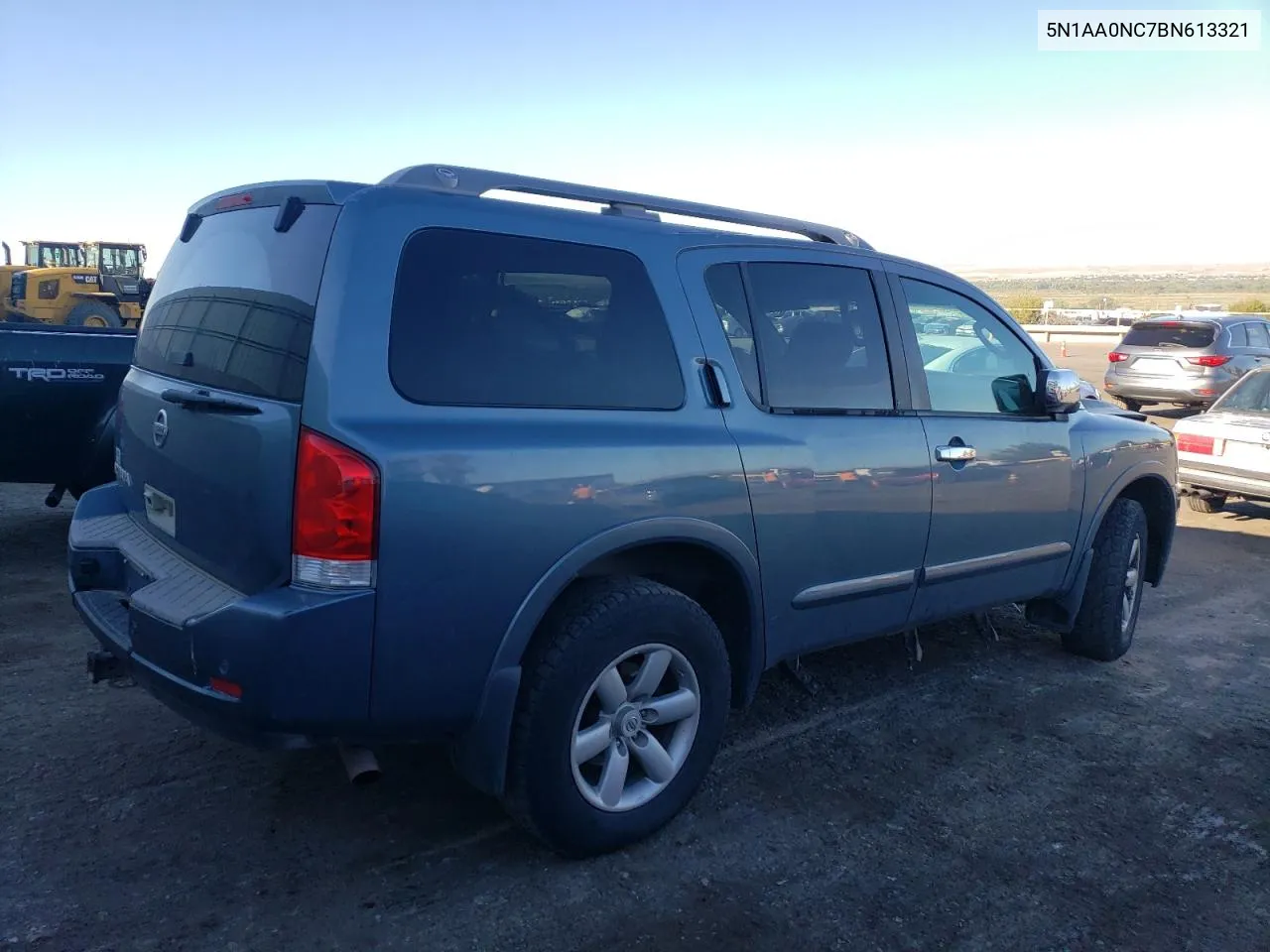 2011 Nissan Armada Sv VIN: 5N1AA0NC7BN613321 Lot: 72810924