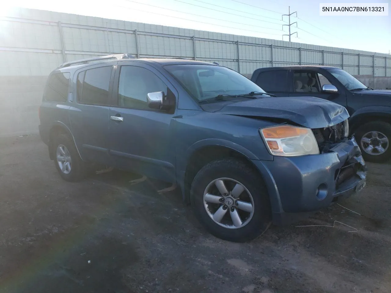 2011 Nissan Armada Sv VIN: 5N1AA0NC7BN613321 Lot: 72810924