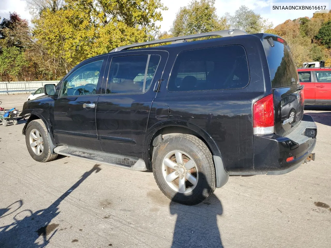 2011 Nissan Armada Sv VIN: 5N1AA0NCXBN616617 Lot: 76093824