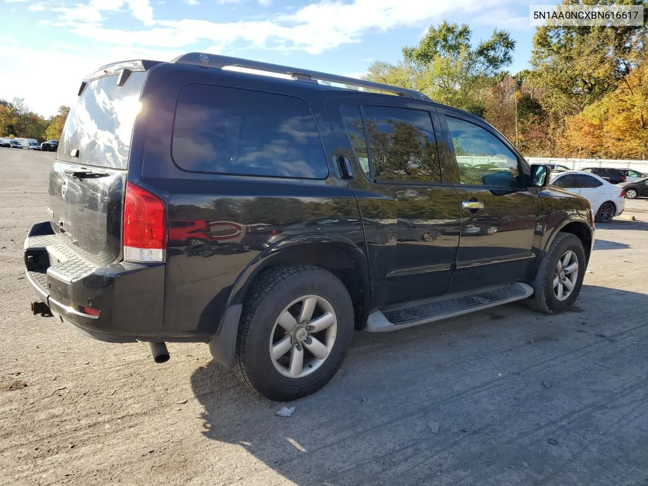 2011 Nissan Armada Sv VIN: 5N1AA0NCXBN616617 Lot: 76093824