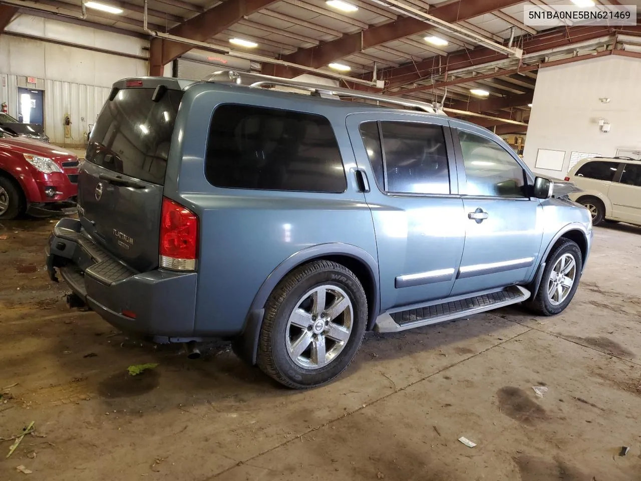 2011 Nissan Armada Platinum VIN: 5N1BA0NE5BN621469 Lot: 76341154