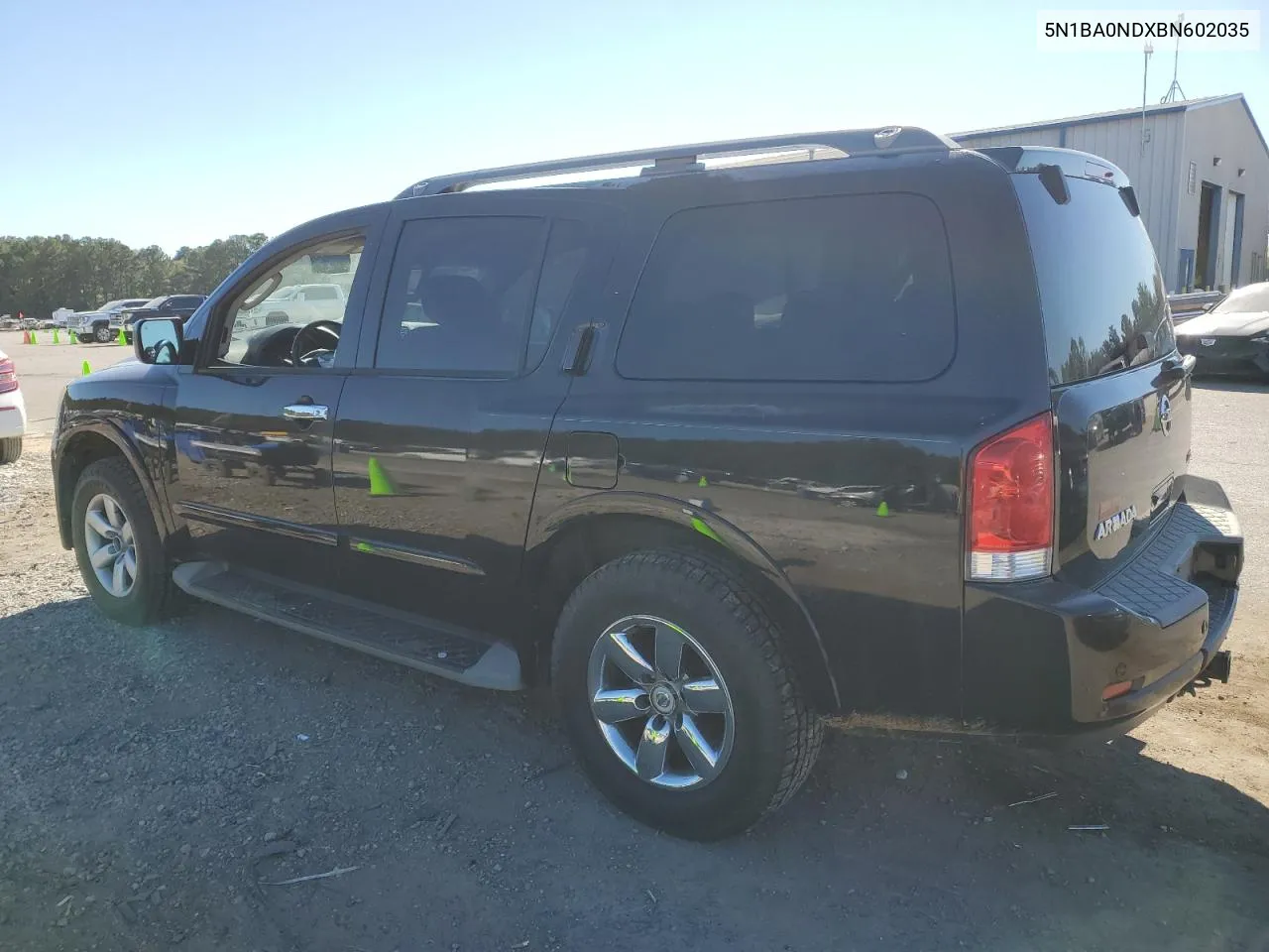 2011 Nissan Armada Sv VIN: 5N1BA0NDXBN602035 Lot: 76608914