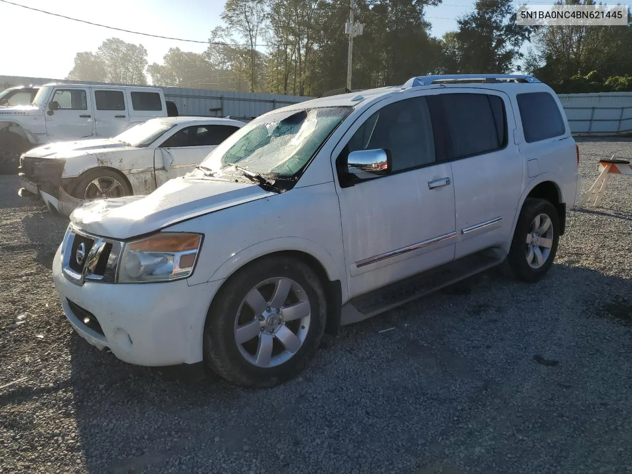 2011 Nissan Armada Sv VIN: 5N1BA0NC4BN621445 Lot: 77257674