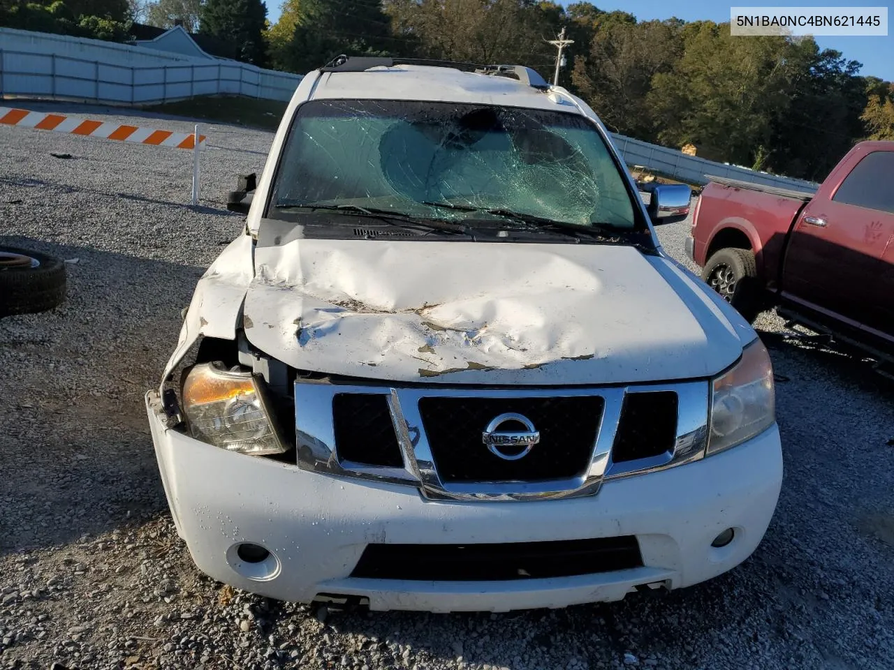 2011 Nissan Armada Sv VIN: 5N1BA0NC4BN621445 Lot: 77257674