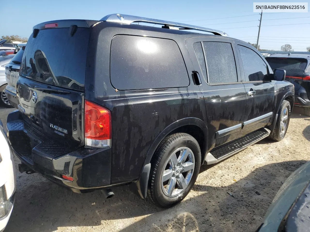 2011 Nissan Armada Platinum VIN: 5N1BA0NF8BN623516 Lot: 77780914