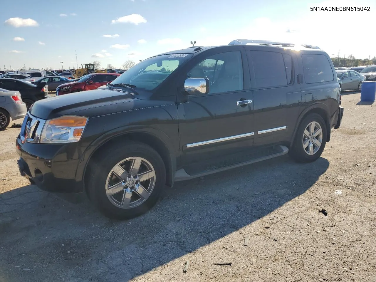 2011 Nissan Armada Platinum VIN: 5N1AA0NE0BN615042 Lot: 80030354