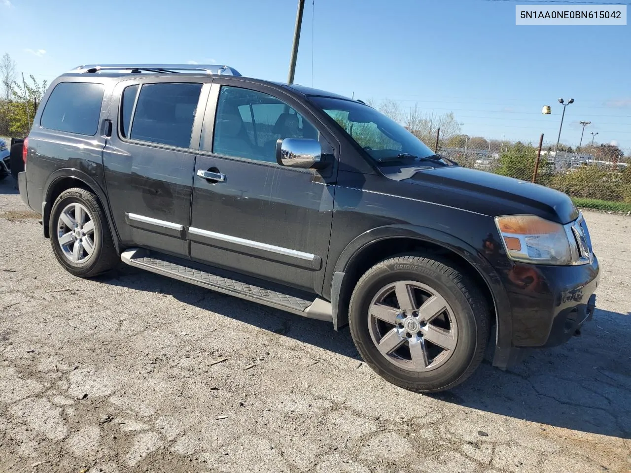 2011 Nissan Armada Platinum VIN: 5N1AA0NE0BN615042 Lot: 80030354