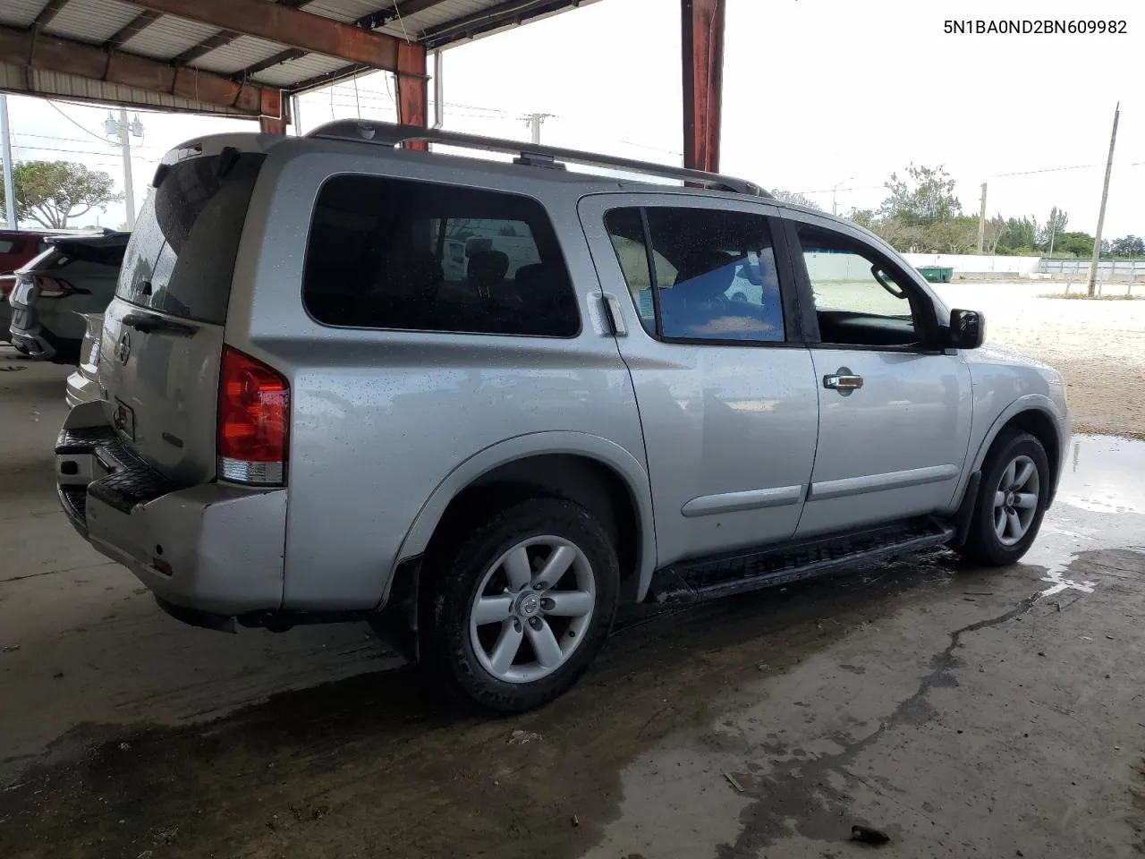 2011 Nissan Armada Sv VIN: 5N1BA0ND2BN609982 Lot: 80194464