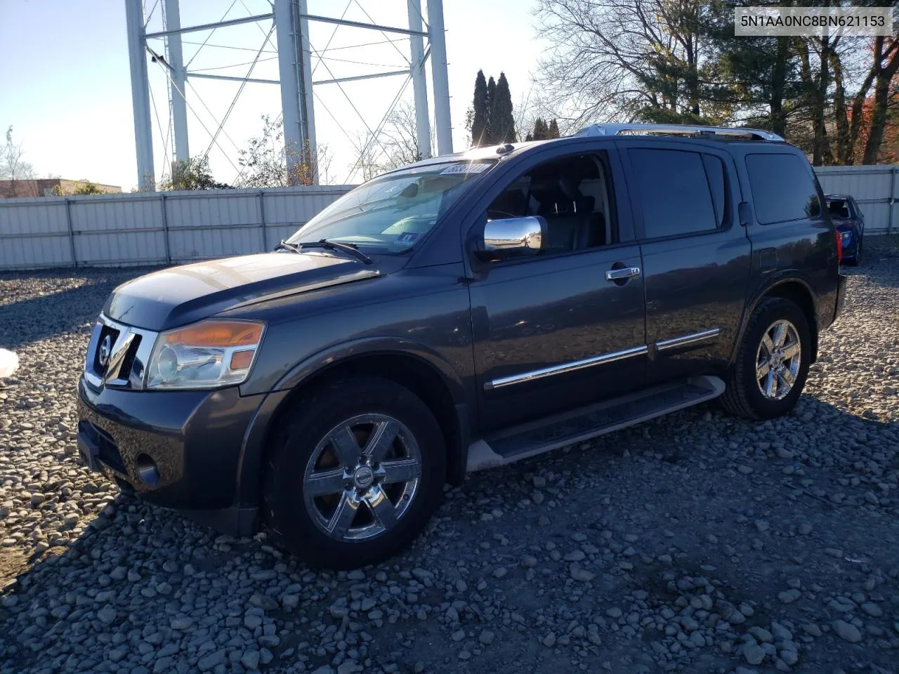 2011 Nissan Armada Sv VIN: 5N1AA0NC8BN621153 Lot: 80361744