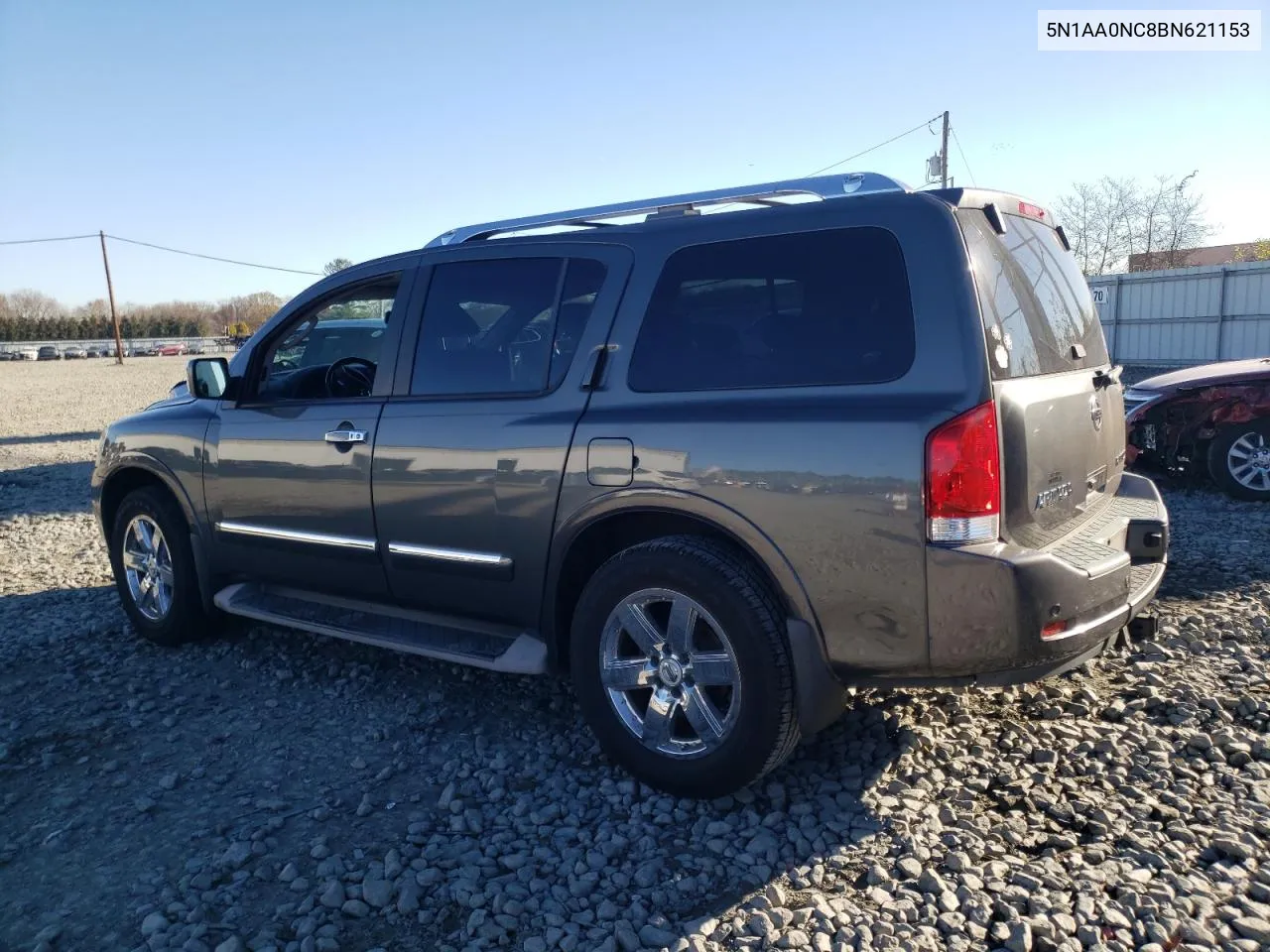 2011 Nissan Armada Sv VIN: 5N1AA0NC8BN621153 Lot: 80361744