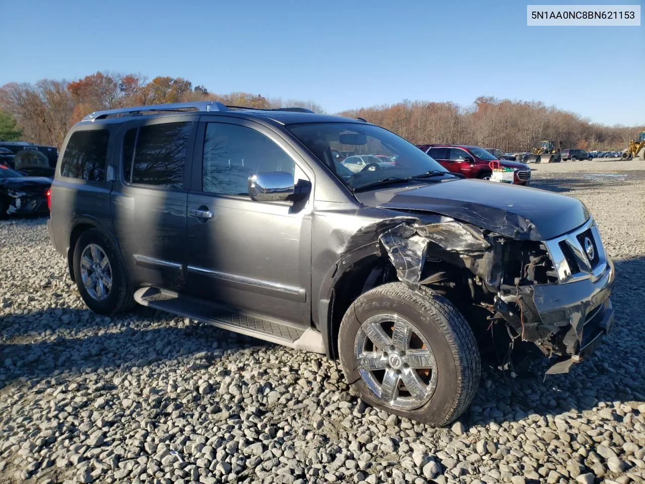 2011 Nissan Armada Sv VIN: 5N1AA0NC8BN621153 Lot: 80361744