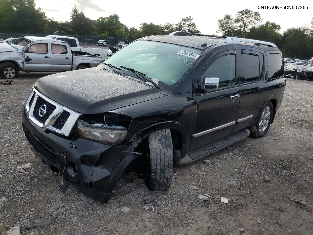 5N1BA0NE5CN607265 2012 Nissan Armada Sv