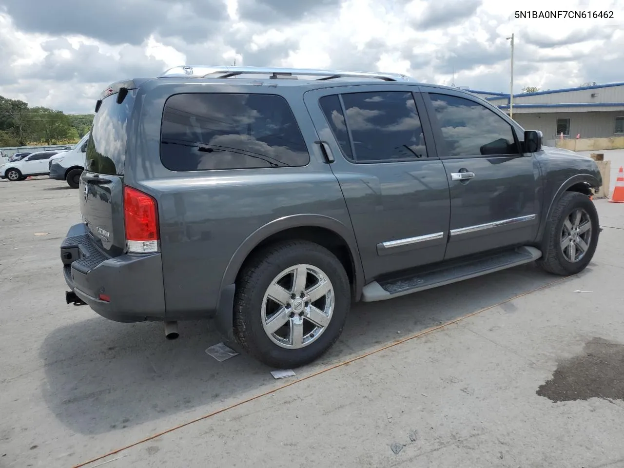 2012 Nissan Armada Sv VIN: 5N1BA0NF7CN616462 Lot: 64161854