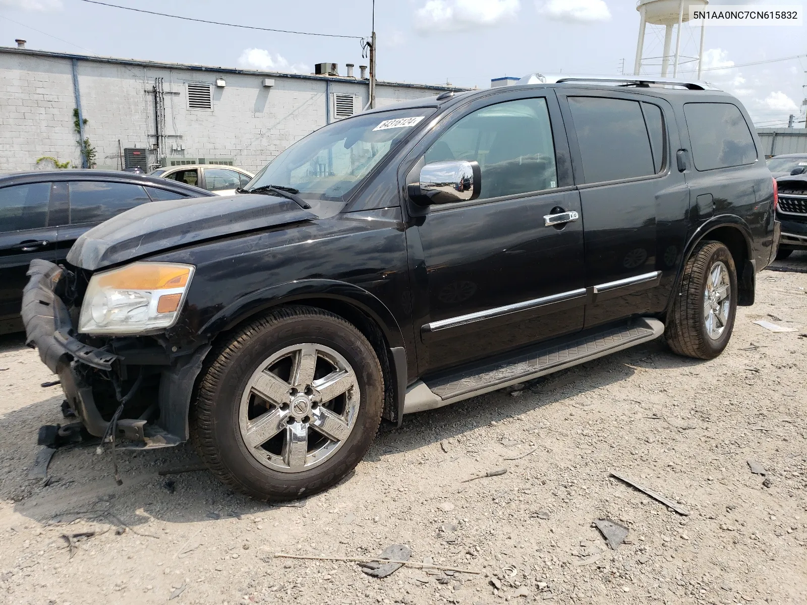 2012 Nissan Armada Sv VIN: 5N1AA0NC7CN615832 Lot: 64316124